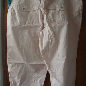 Lee Relaxed Fit Capri Pants Size 24W NWT